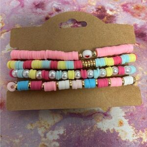 Colorful Beaded Bracelet Set